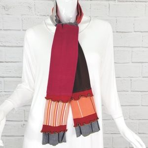 Elisabethan Recycled Pippi Ruffle Scarf NWT!